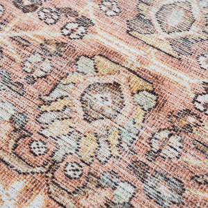 Flat Pile Urpi Red Washable Rug - Clearance