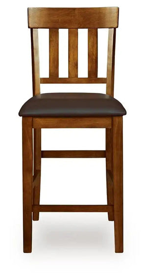 Ralene - Upholstered Barstool (Set of 2) - Medium Brown