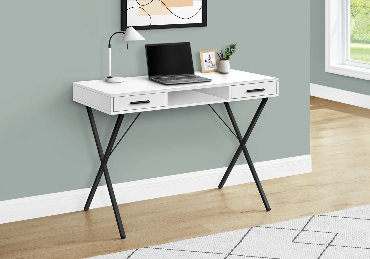 Computer Desk, Home Office, Laptop, Left / Right Set-Up, Storage Drawers, Work, Contemporary, Modern - Best Buy Furniture