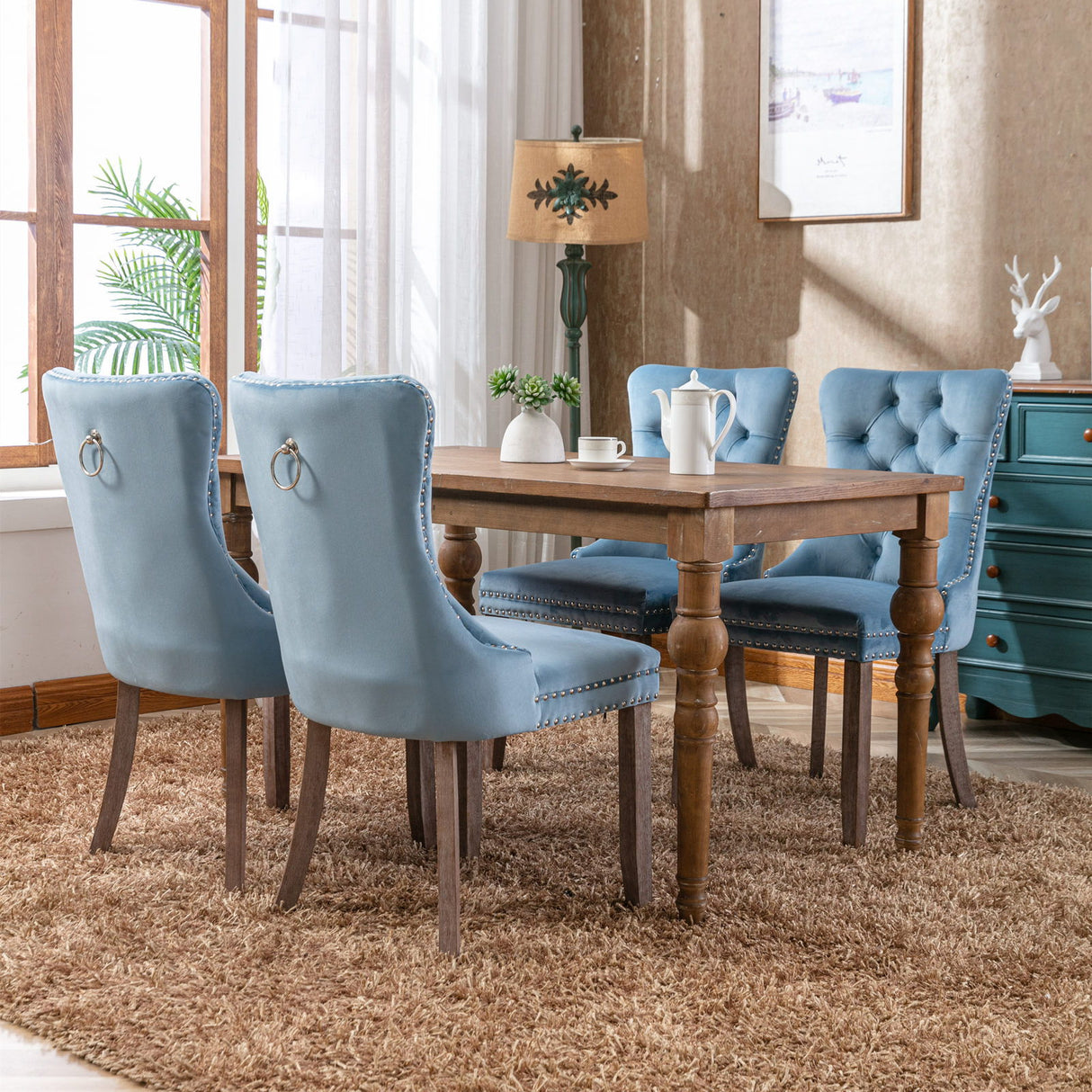 Nikki - High-End Tufted Dining Chair (Set of 2)