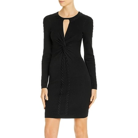 Guess Women's Twist-Front Whipstitch Sweaterdress