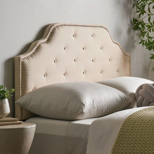 Luella - Button Tufted Upholstered Headboard - Best Buy Furniture