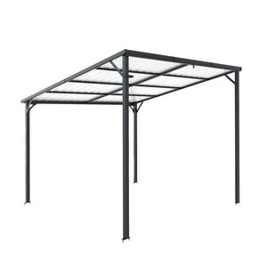 Outdoor Pergola, 10' x 10' Hardtop Gazebo for Yard