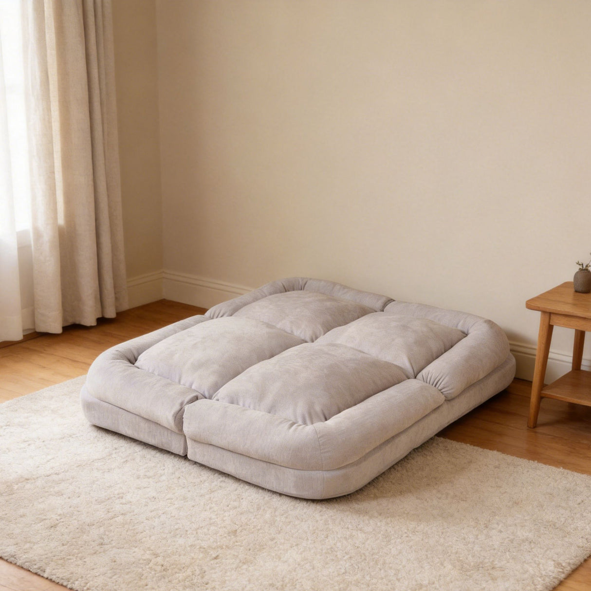 Convertible Fold-Out Double Sofa Bed