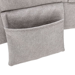 Massage Chaise Lounge Indoor With Remote Control, Ergonomic Electric Massage Lounger
