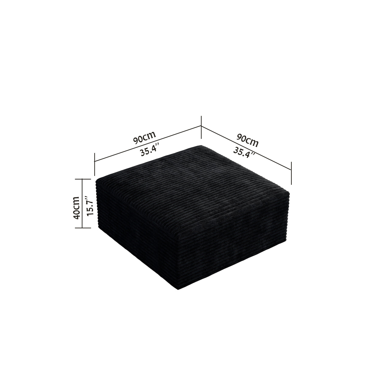 Stylish Modular Ottoman