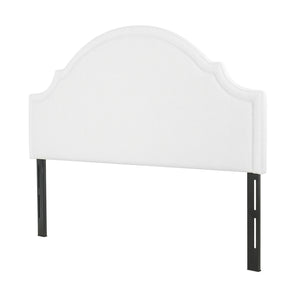 Catherine Upholstered King Headboard, Antique