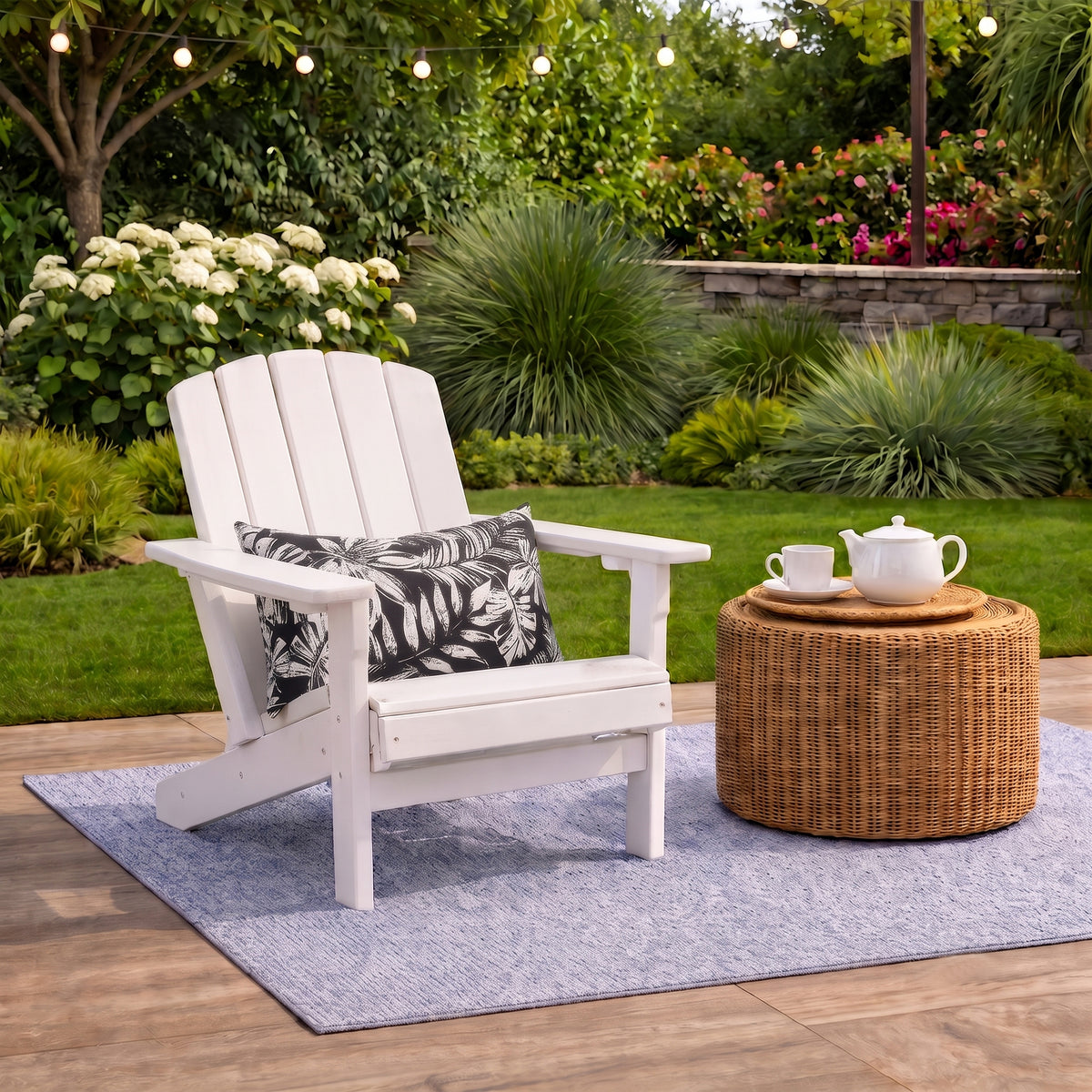 2 Pack Outdoor Lumbar Pillow Covers
