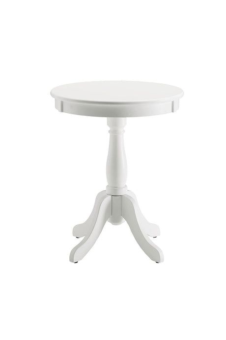 Alger - Accent Table - White - Best Buy Furniture
