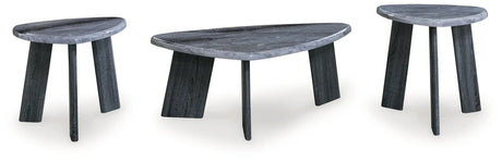 Bluebond - Occasional Table Set (Set of 3) - Gray - Best Buy Furniture