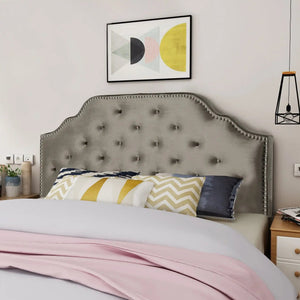 Luella - Button Tufted Upholstered Headboard - Best Buy Furniture