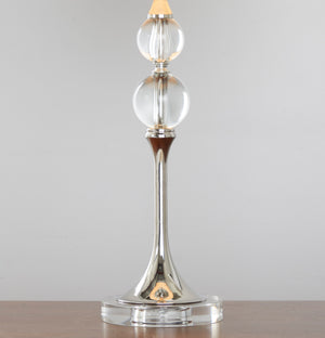 26" Contemporary Crystal Table Lamp