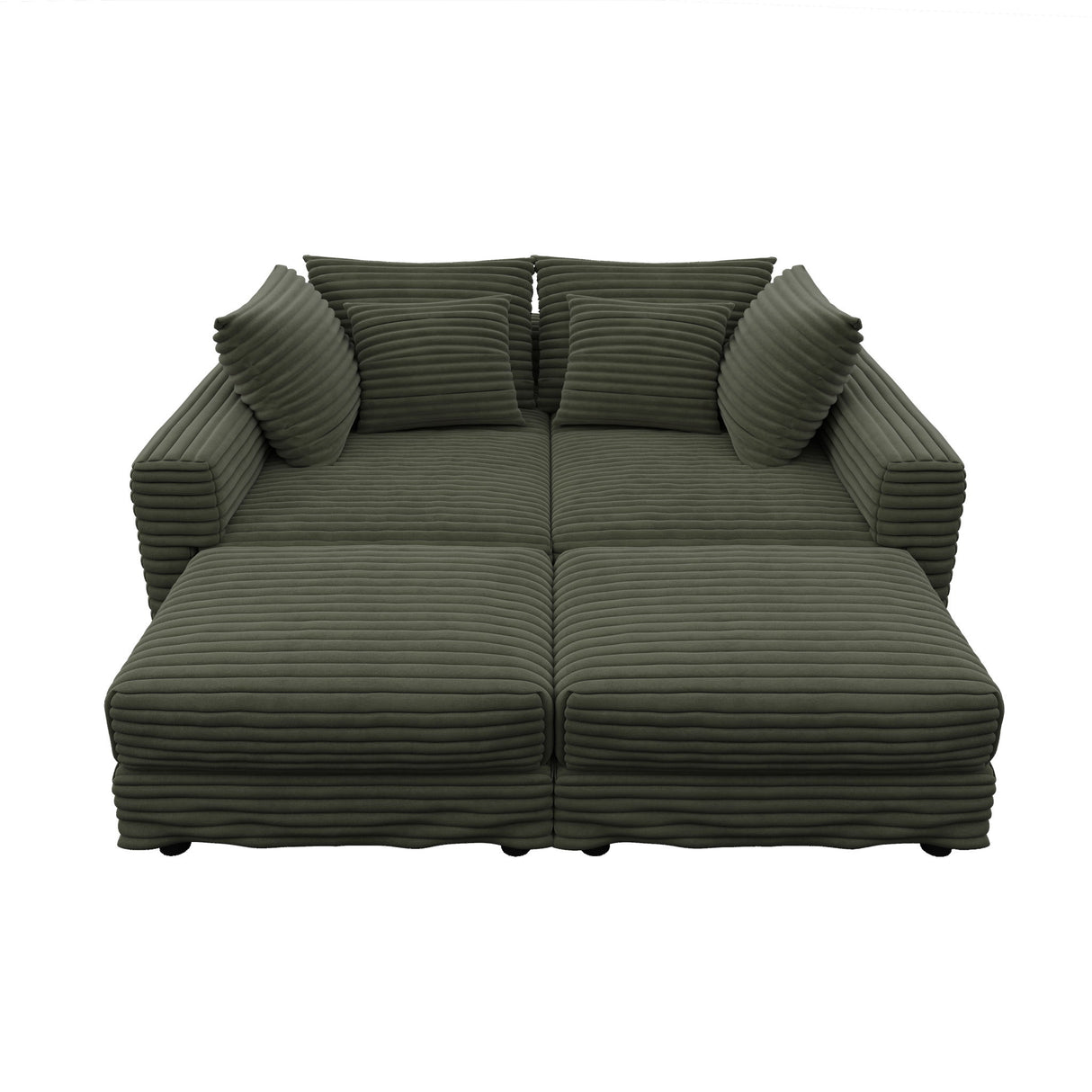 Modern Comfy Upholstered Sofa Cloud Couch & Deep Seat Couches