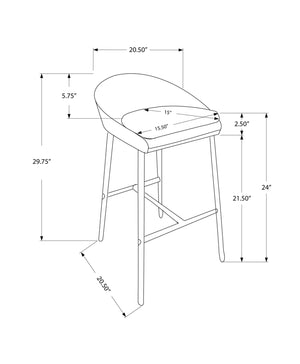 Swivel Stool Bar Height, Contemporary & Modern (Set of 2) - Best Buy Furniture