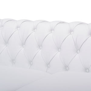 Chesterfield Style 3 Seater Sofa With Deep Button Tufting