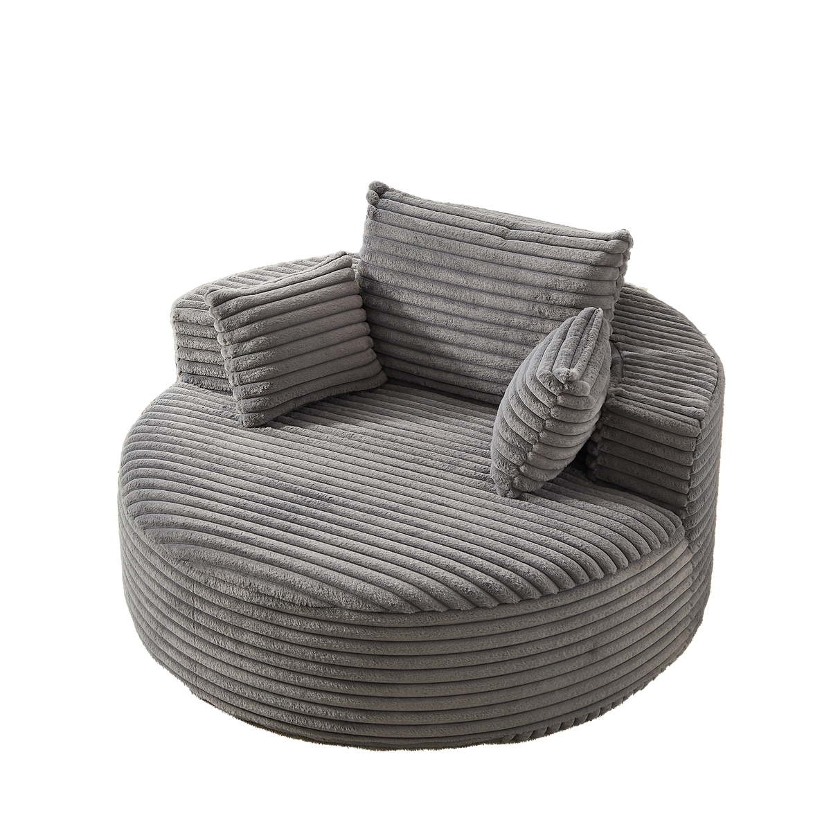 55' Corduroy Sponge Single Sofa