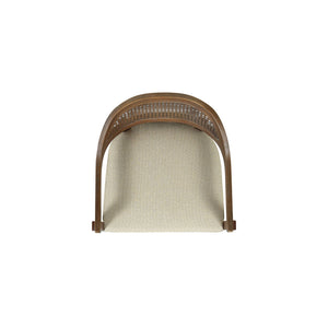 Americana - Mid-Century Modern Cane Back Counter Stool