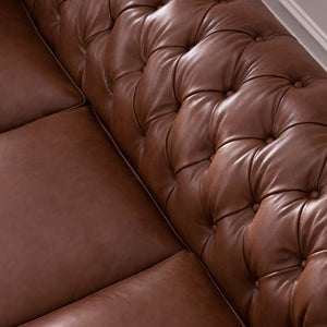 Traditional Tufted Chesterfield Nailhead Sofa