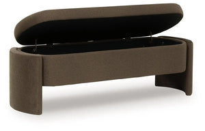 Vavuniya - Storage Bench - Brown - Best Buy Furniture