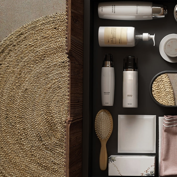 DINA 30'' Wall Mounted Cabinet with Carrara
