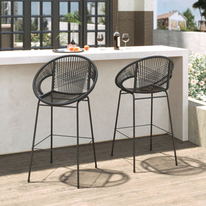 Ferrara - Outdoor Patio Barstool (Set of 2) - Best Buy Furniture