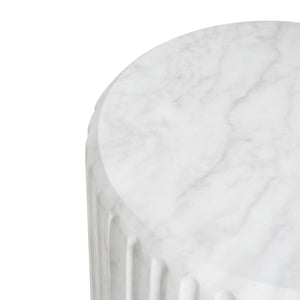 Outdoor Cicci Carved Side Table