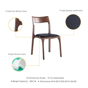 Moderno - Dining Chair (Set of 2) - Black