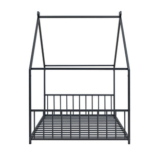 Metal House Bed