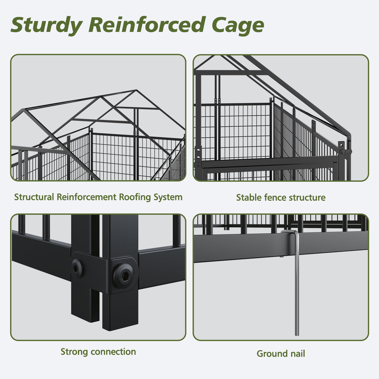 Large Dog Kennel Outdoor Pet Pens