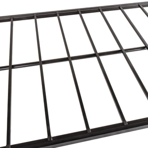 Space Saving Bunk Bed With Metal Frame And Ladder