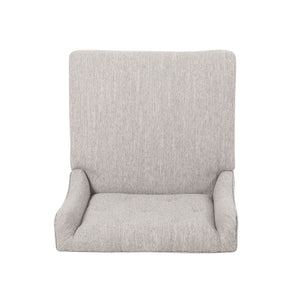 Vienna - Contemporary Fabric Tufted & Wingback Counter Stools (Set of 2)