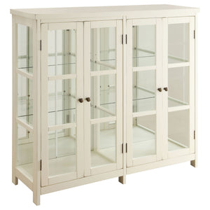 Danica - 4 Accent Storage Display Cabinet - Off White