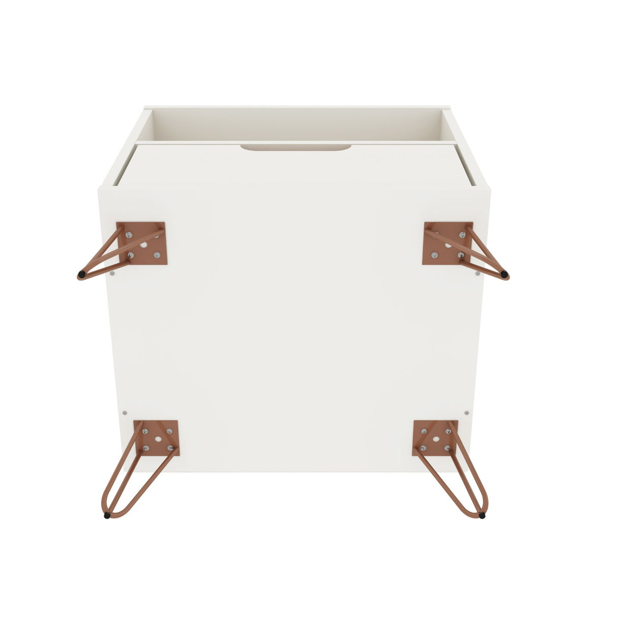 Rockefeller - Nightstand With 1 Drawer - White