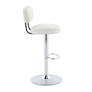 Adjustable Height Bar Stools With Footrest For Kitchen Island (Set of 2)