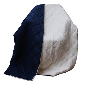 Modern Style Reversible Throw Blanket