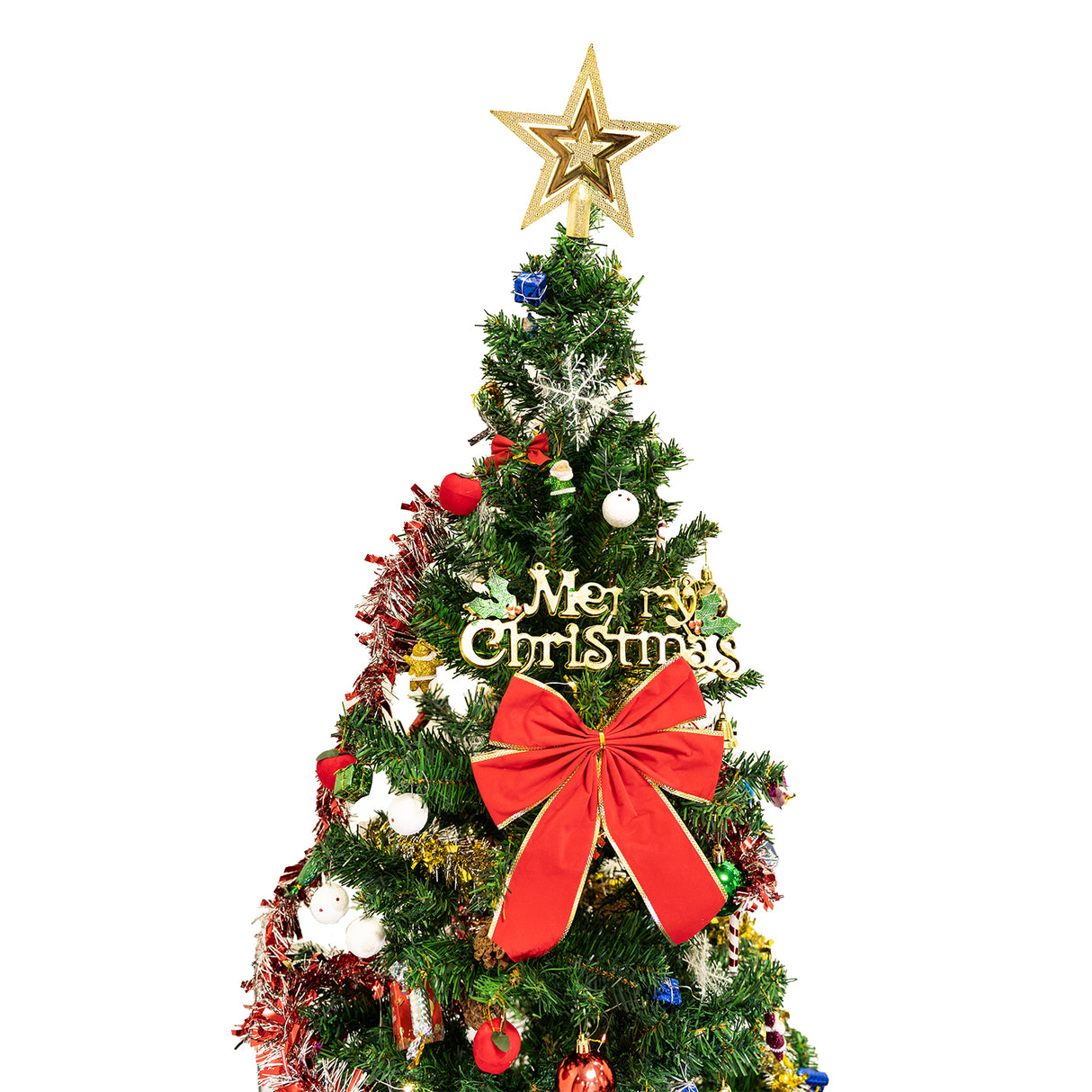 5ft Artificial Christmas Tree with LED Energy-Saving Lights