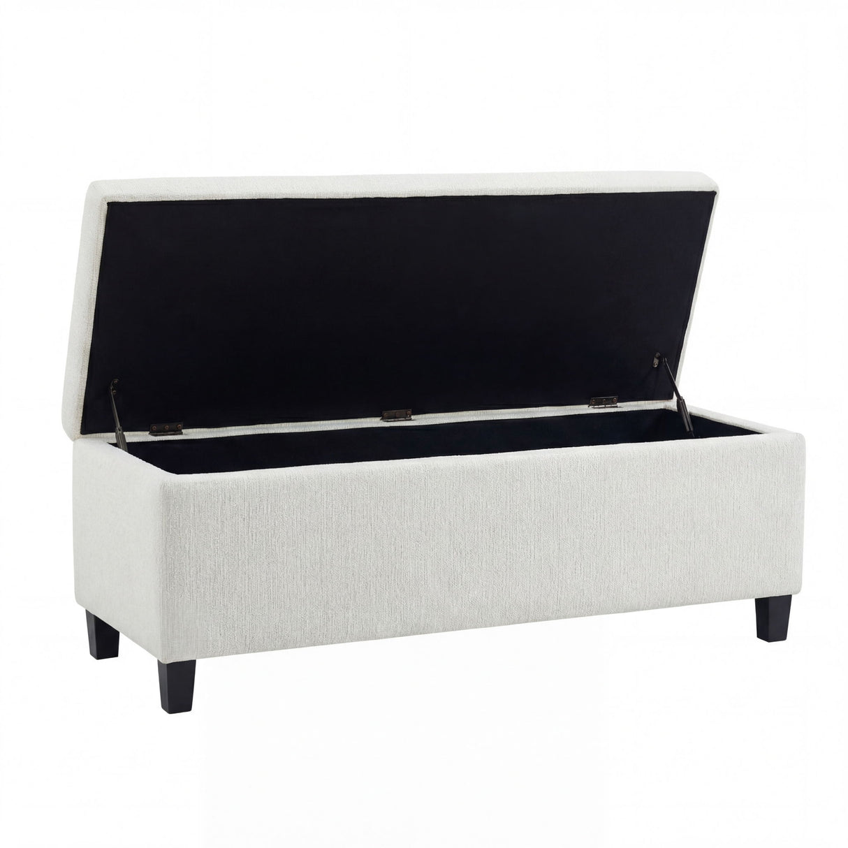 Upholstered Storage Ottoman Bench