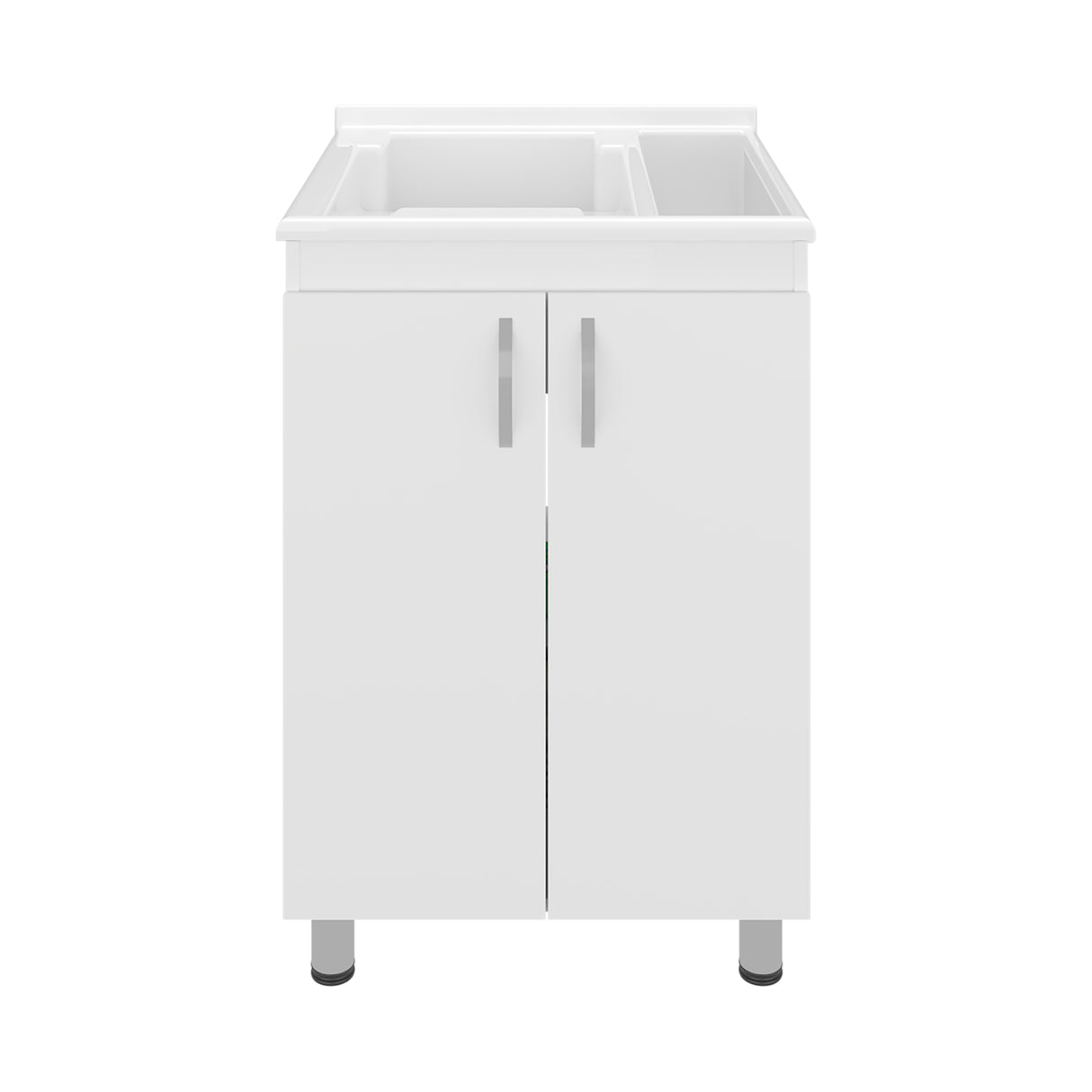 Foster 2 Door Utility Tub and Sink Freestanding Cabinet