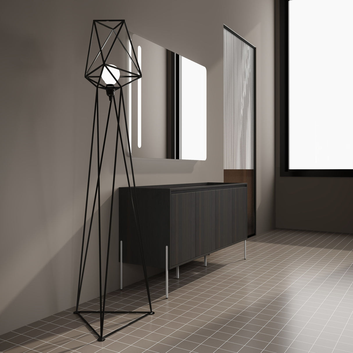Freestanding Bathroom Vanity & Soft Close Cabinet Doors