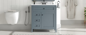 30-Inch Bathroom Vanity with Storage