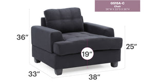Transitional Design Armchair