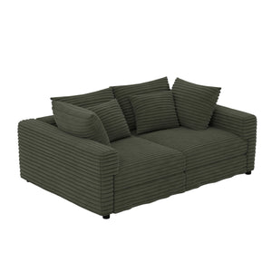 Modern Comfy Upholstered Sofa Cloud Couch & Deep Seat Couches