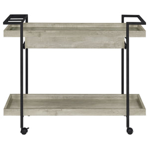 Begonia - 1 Drawer Cart - Driftwood