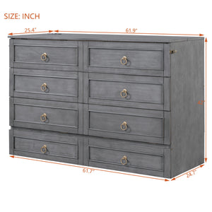 Murphy Bed With Large Drawers And Stylish Design