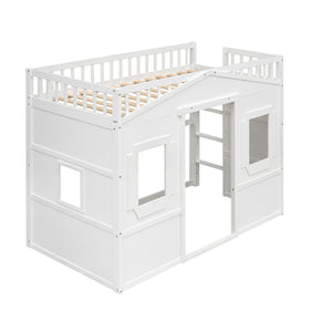 House Loft Bed With Ladder