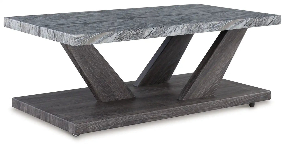 Bensonale - Occasional Table Set (Set of 3) - Brown / Gray - Best Buy Furniture