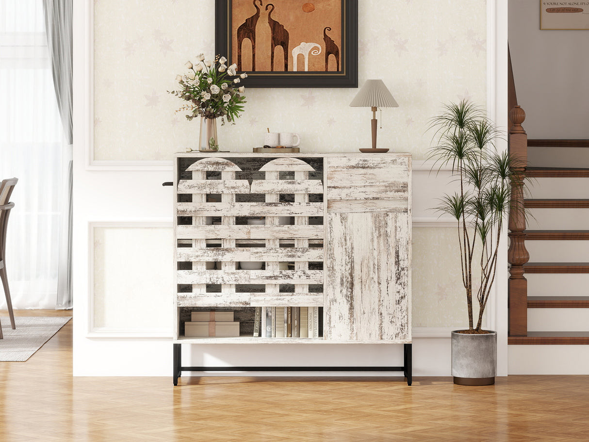 Farmhouse Sideboard Cabinet with Storage