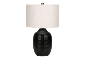 Lighting, Table Lamp, Ceramic, Contemporary - Black / Cream - Best Buy Furniture