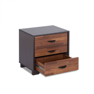 Eloy - Accent Table - Walnut / Espresso - Best Buy Furniture