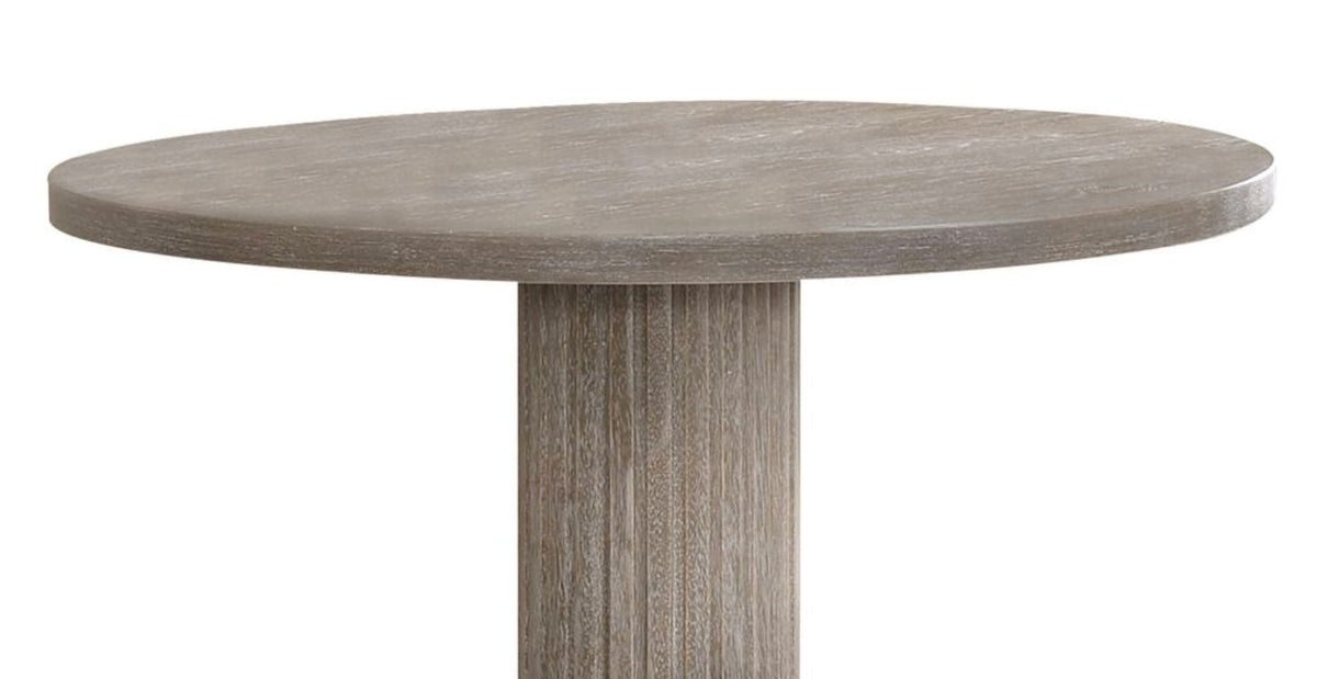 Gabrian - Reclaimed Dining Table - Gray - Best Buy Furniture